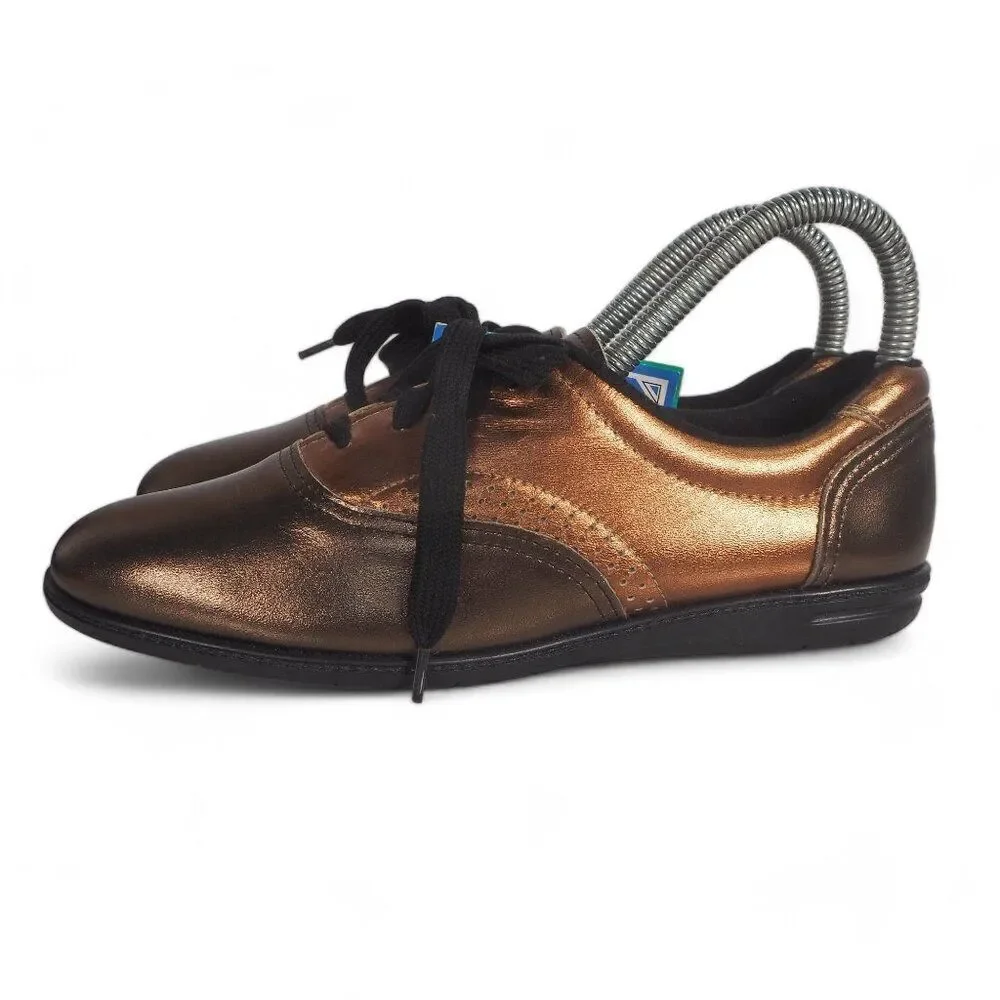 Daniel‎ Green Sports Vintage Metallic Walking Shoes Gold / Bronze Women's 6